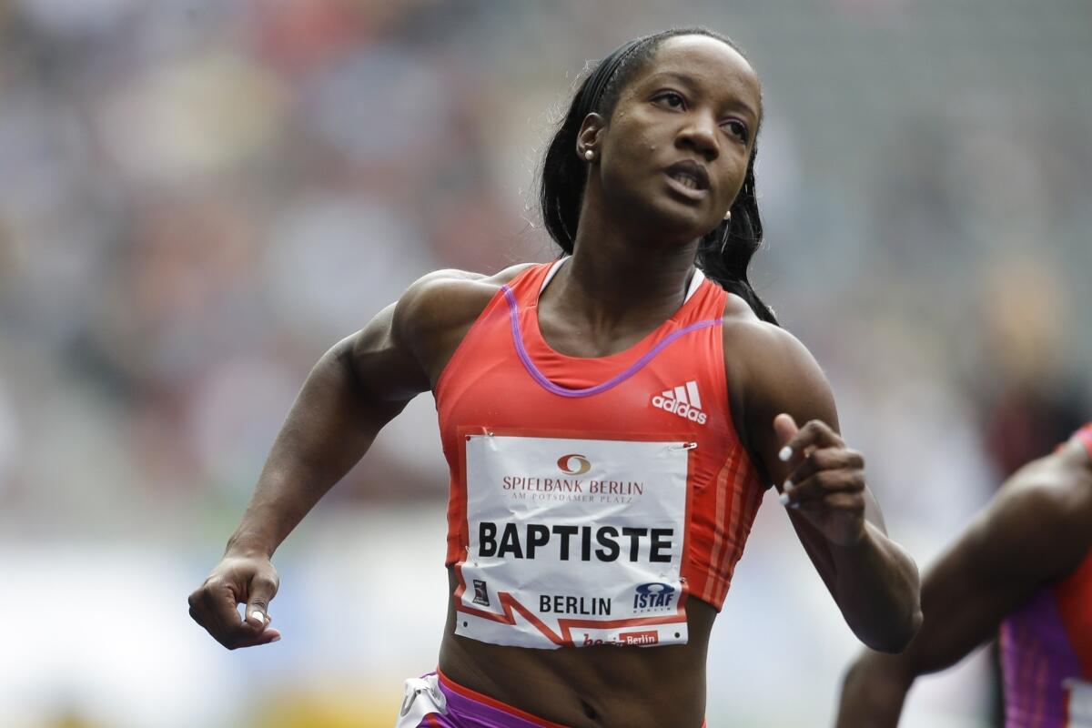 Kelly-Ann Baptiste of Trinidad and Tobago is the latest runner to be linked to doping.