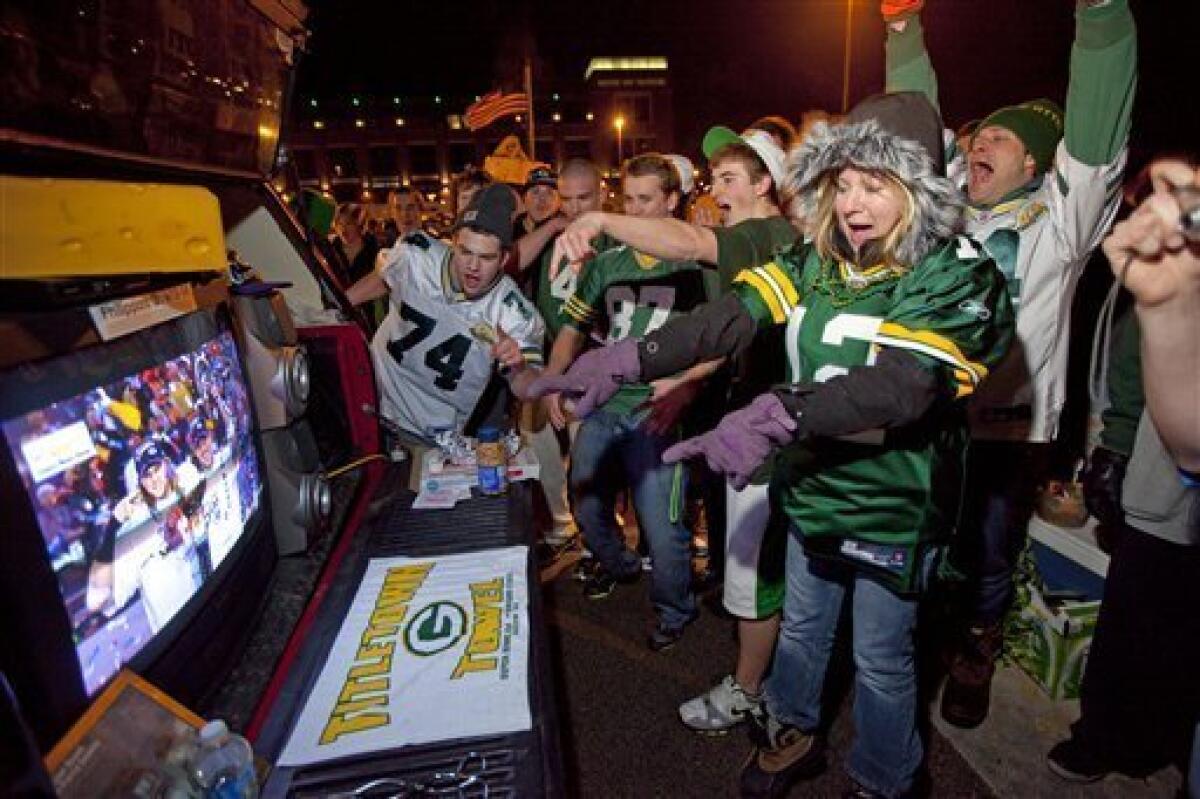 Packers win Super Bowl 31-25 - The San Diego Union-Tribune