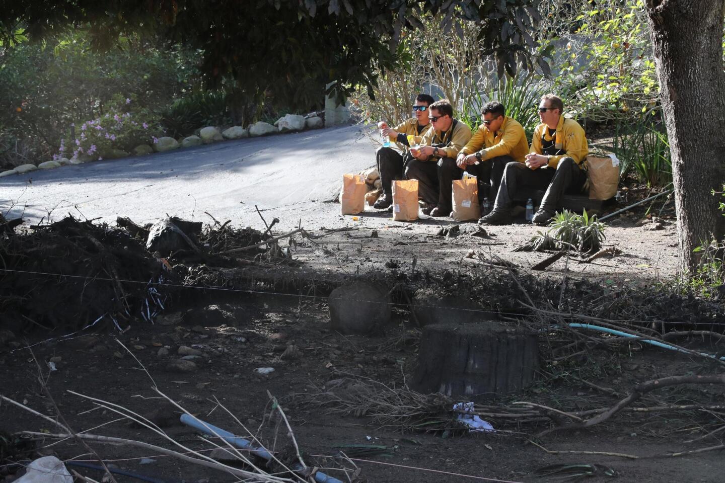 Destrucción y muerte en Montecito