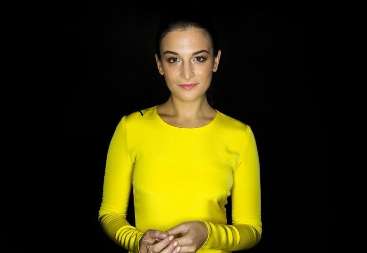 Actress Jenny Slate has become one of animation's secret weapons with "Zootopia," "Bob's Burgers" and now "The Secret Life of Pets."