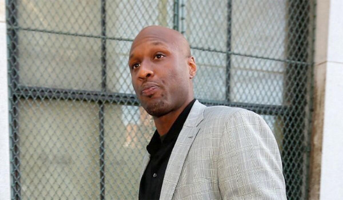 Former Lakers and Clippers forward Lamar Odom is receiving treatment for issues related to his recent arrest on suspicion of driving under the influence.
