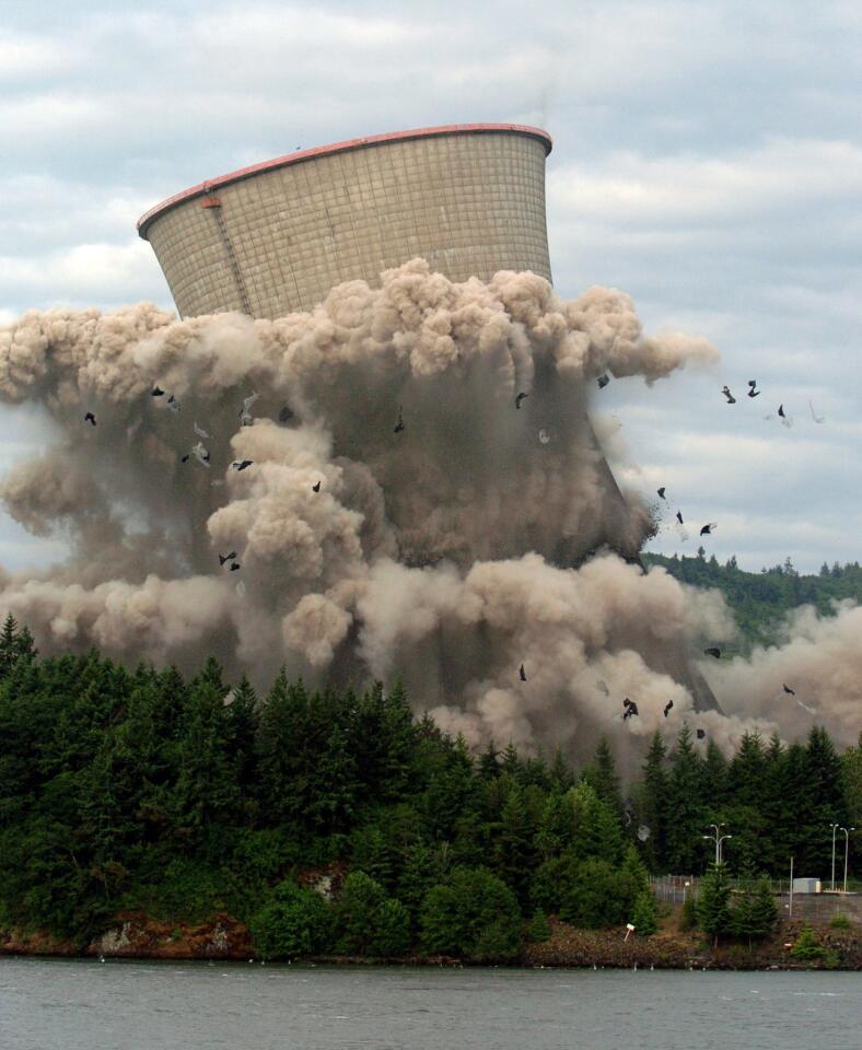 Trojan Cooling Tower - Rainier, Ore.