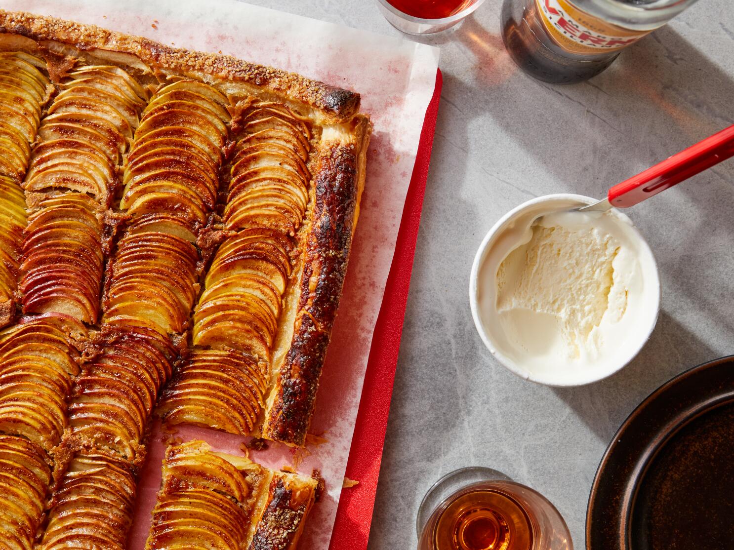 Apple Frangipane Tart - A Baking Journey