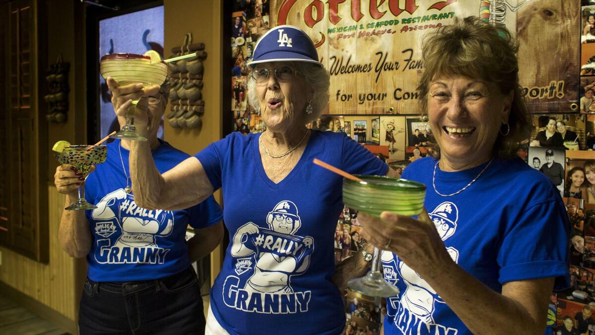 Betty True of Fort Mohave, Arizona,middle, spends time with friends at her favorite local Mexican restaurant Correa's.