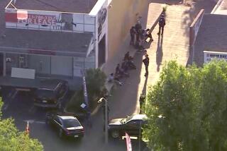 Dozens of people were detained after authorities raided a suspected illegal casino in the 600 block of North Indian Hill Boulevard in Pomona Thursday morning.