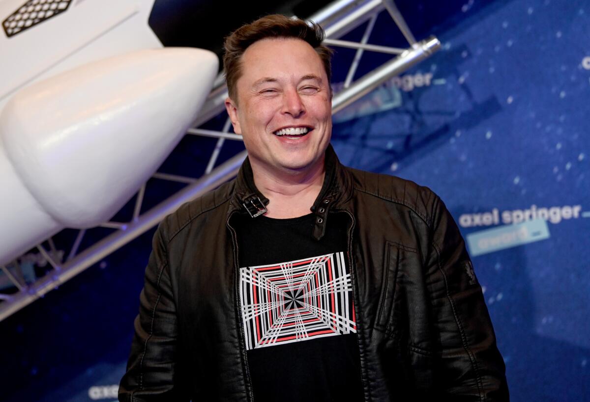 Musk acepta la criptomonda dogecoin para la compra de mercadotecnia de Tesla