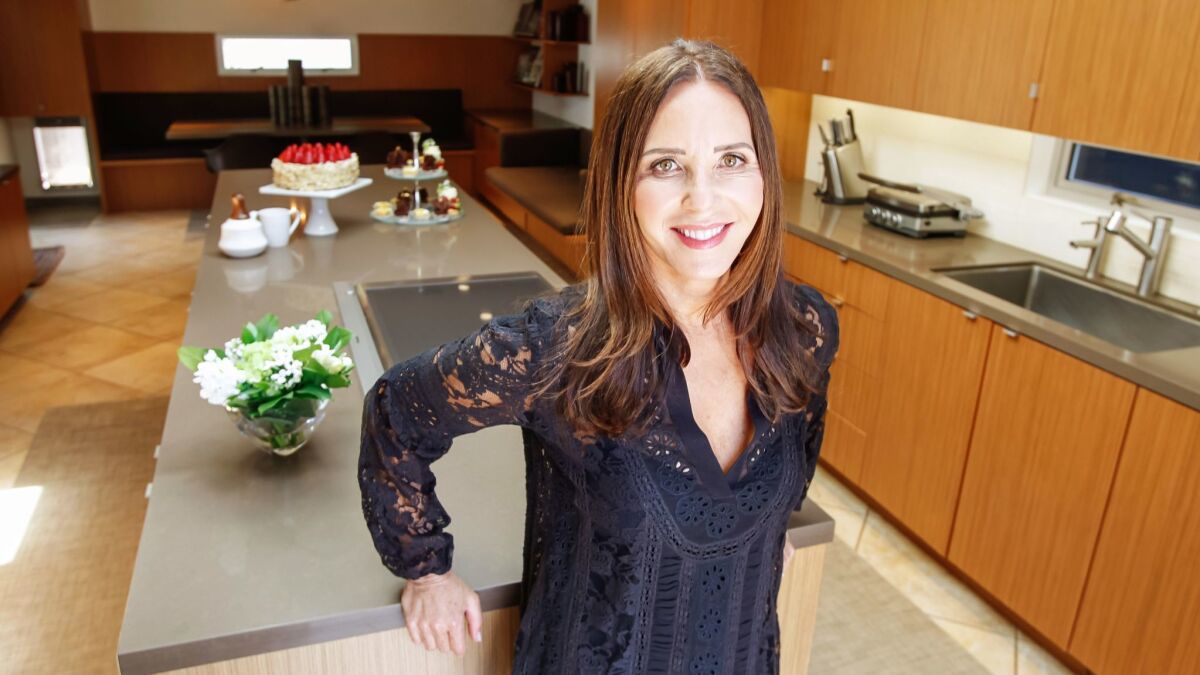 Karen Krasne, chef/owner of Extraordinary Desserts, wanted a zen, uncluttered aesthetic in her home kitchen.