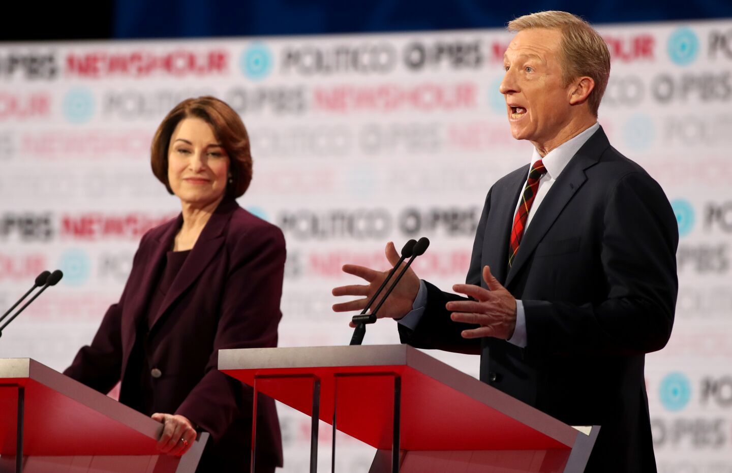 Democratic presidential debate in L.A.