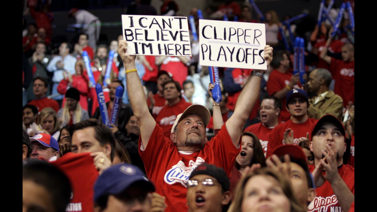 Clippers fans in 2006