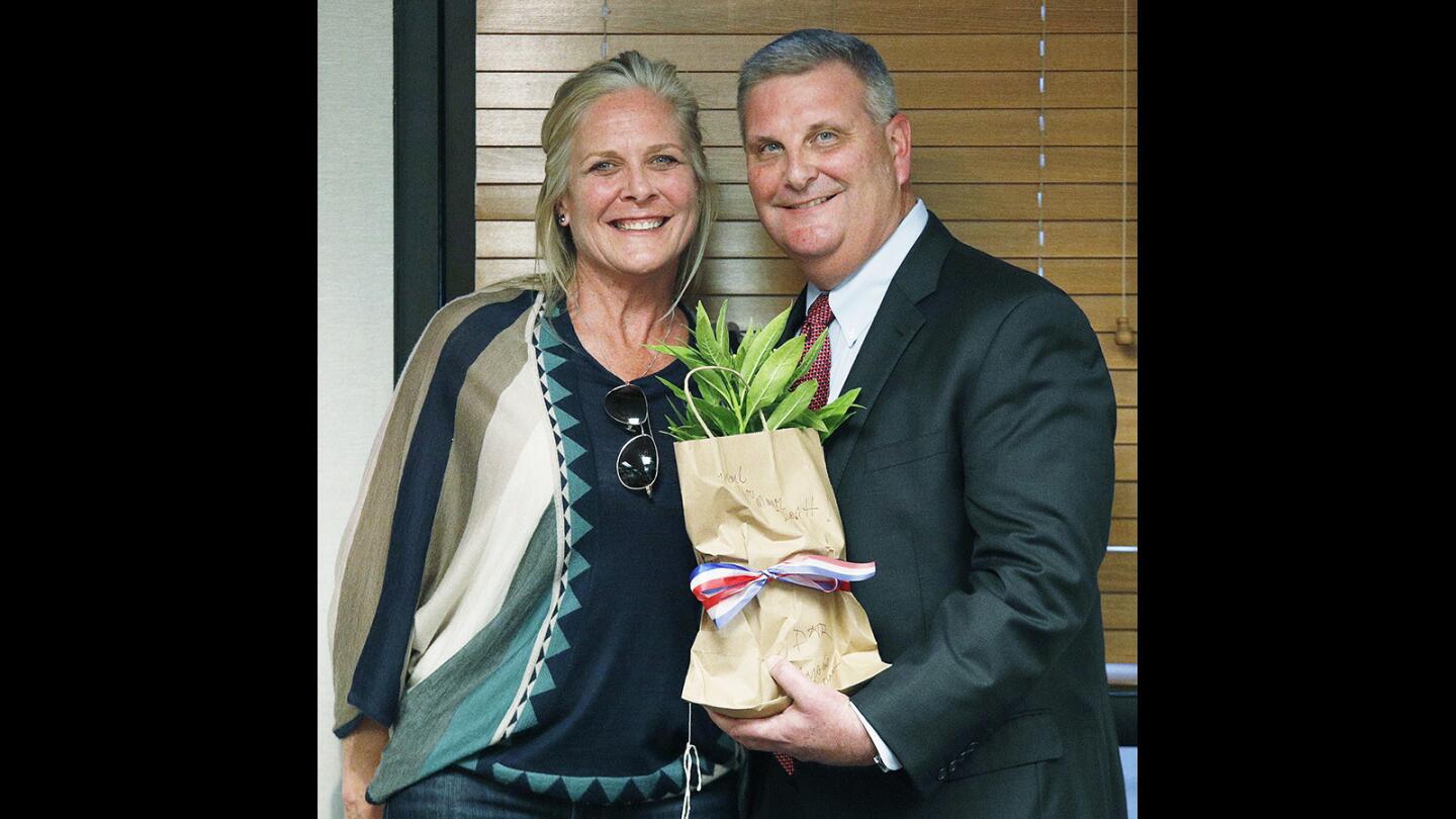 Photo Gallery: Mayoral changeover in La Canada Flintridge from Mike Davitt to Terry Walker