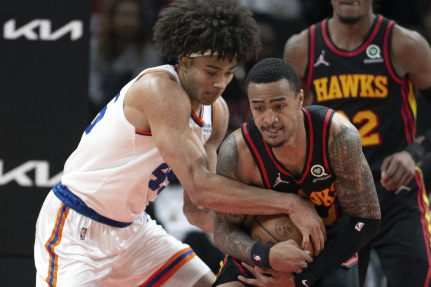 Hawks G Trae Young ruled out vs. Knicks after painful ankle injury