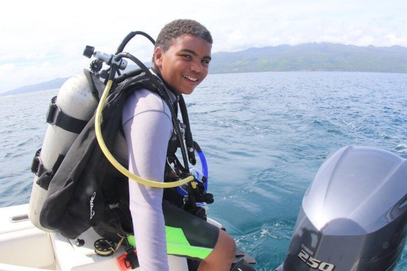 Boy 12 Is World S Youngest Master Diver The San Diego Union Tribune