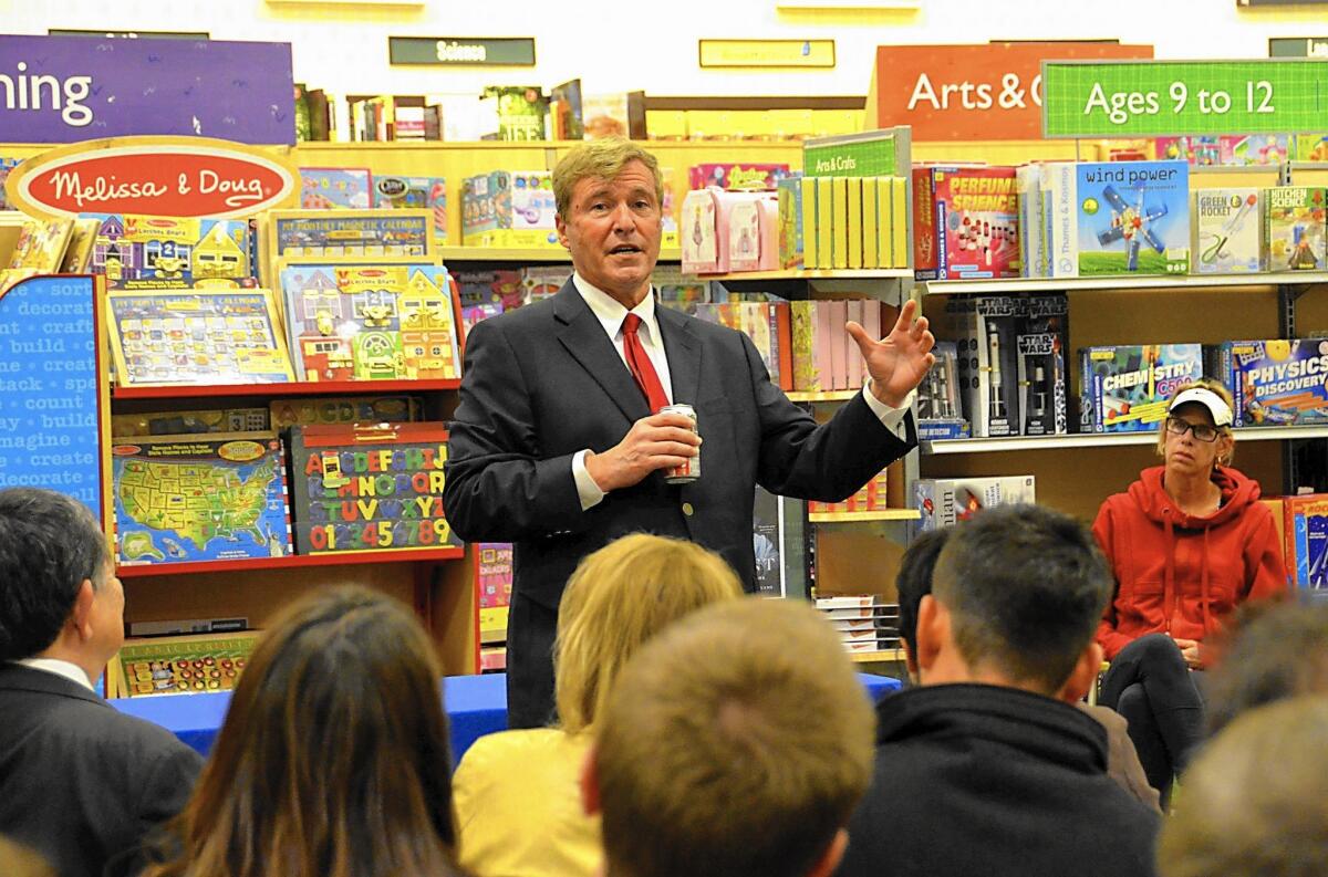 Leigh Steinberg, NFL agent and author, will sign copies of his book 'The Agent,' at the Fashion Island Barnes & Noble on Thursday at 6 p.m.
