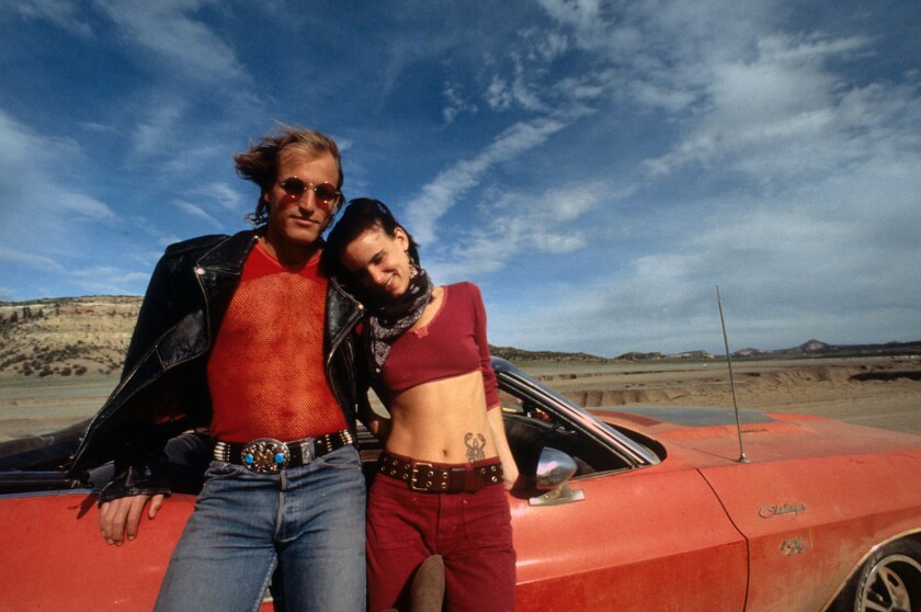 Woody Harrelson and Juliette Lewis in 'Natural Born Killers'