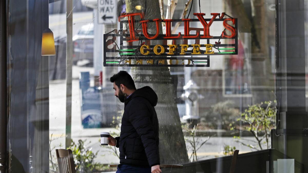 Michael Avenatti's troubled coffee company, Global Baristas, operated Tully's outlets in Washington state and California.
