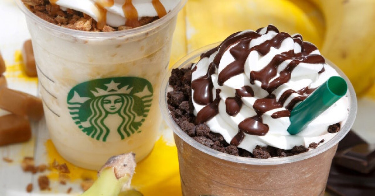 Starbucks Launches Banana And Chocolate Cream Frappuccinos In Japan Los Angeles Times