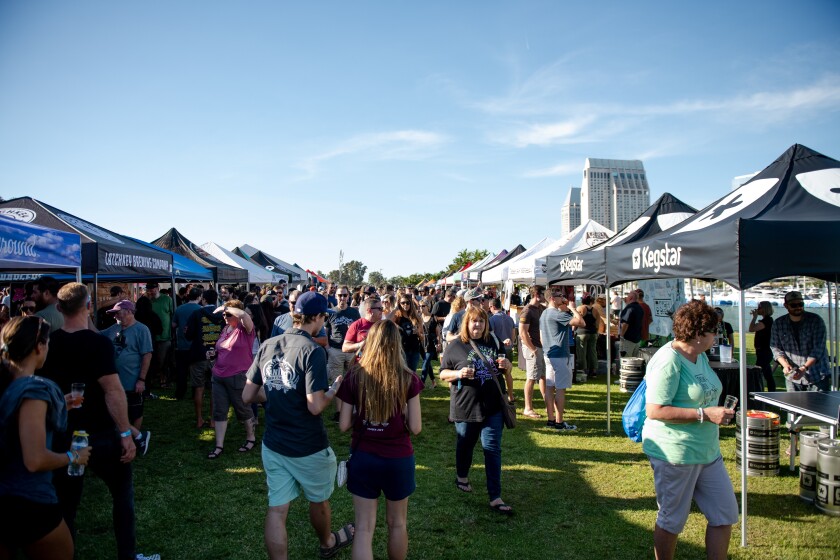 A past year's San Diego Beer Week Guild Fest.