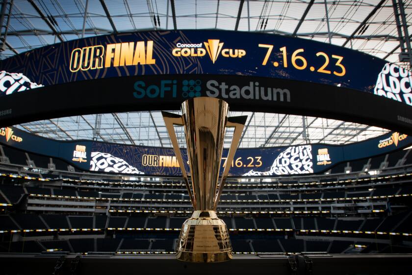 Next summer’s CONCACAF Gold Cup soccer tournament will conclude on July 16 at SoFi Stadium.