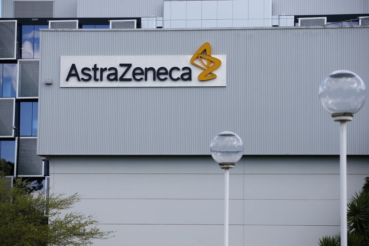 British pharmaceutical giant AstraZeneca.