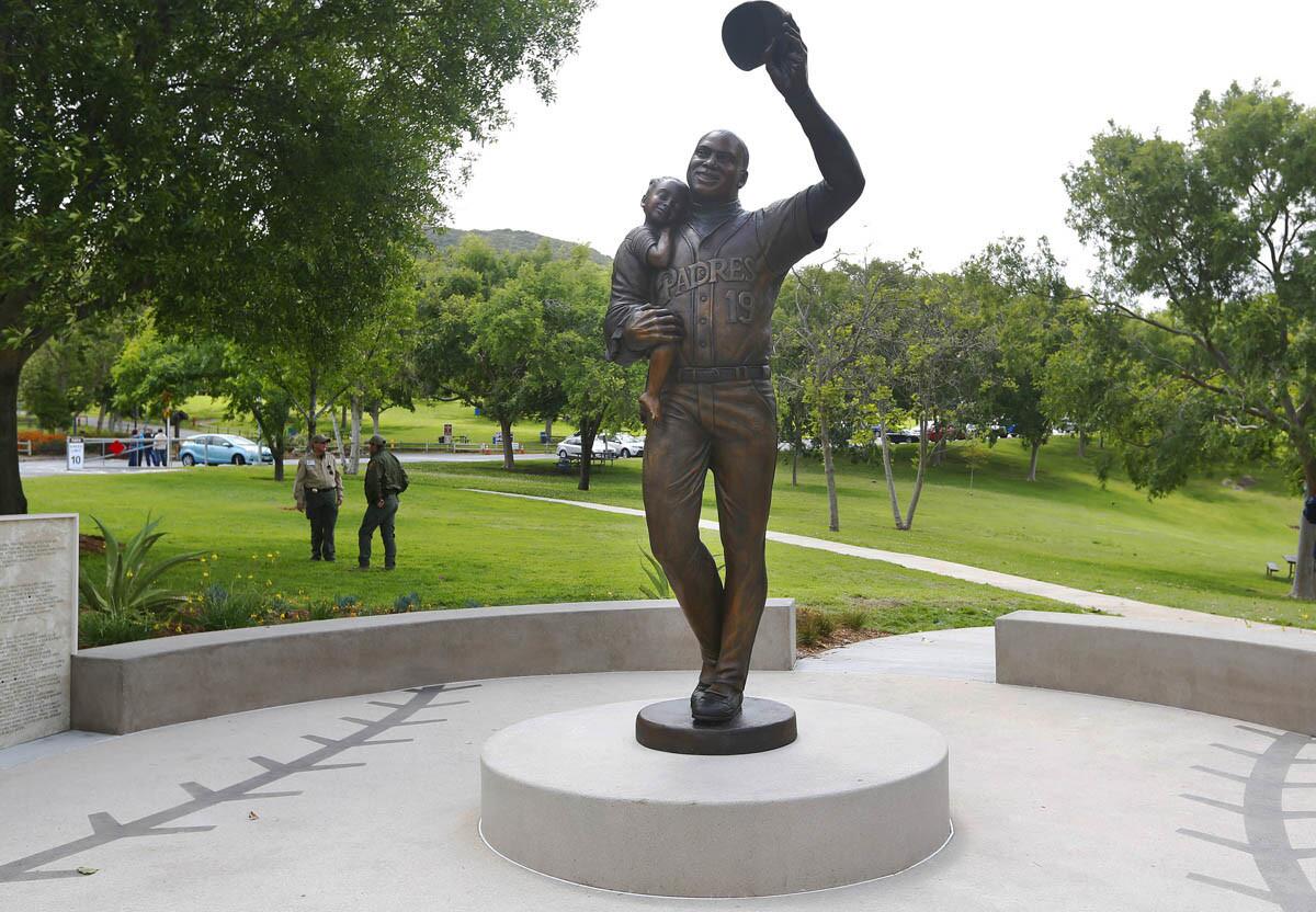 Poway Tony Gwynn memorial slow to take shape - The San Diego Union