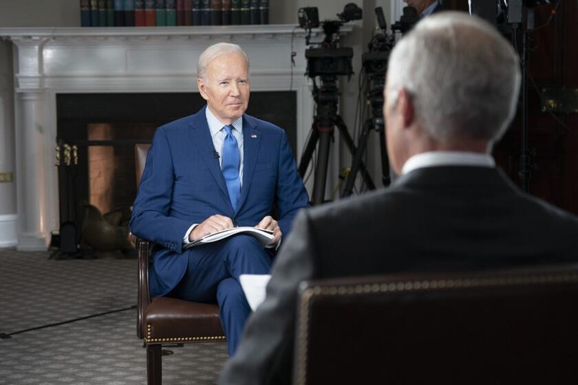  President Joe Biden in his first “60 MINUTES” interview since taking office.  