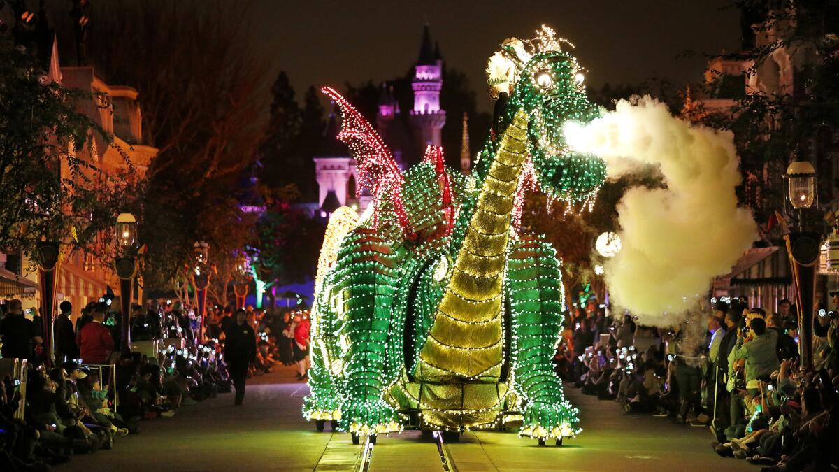 Pete's Dragon is included in the relaunch of the Main Street Electrical Parade.