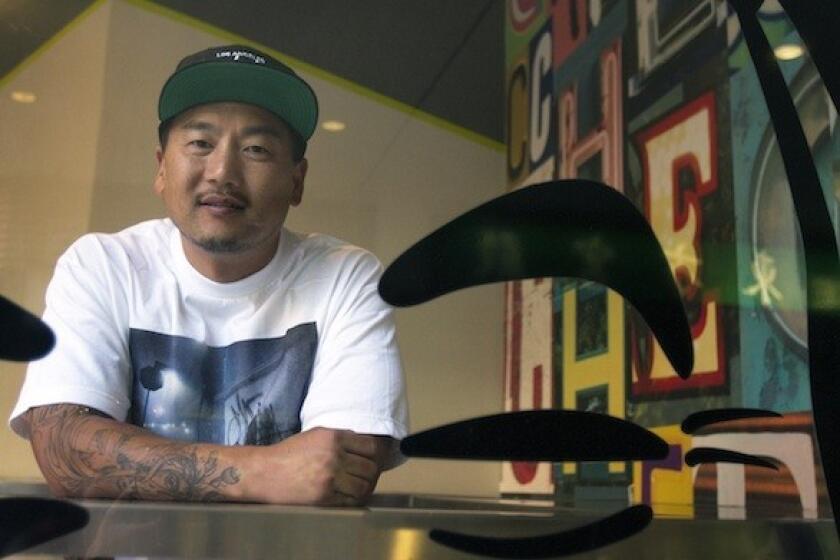 Roy Choi, co-founder of the Kogi Korean barbecue food truck and owner of Chego restaurant, will give a cooking demonstration and sign copies of his memoir at the Palm Desert Food + Wine Festival.