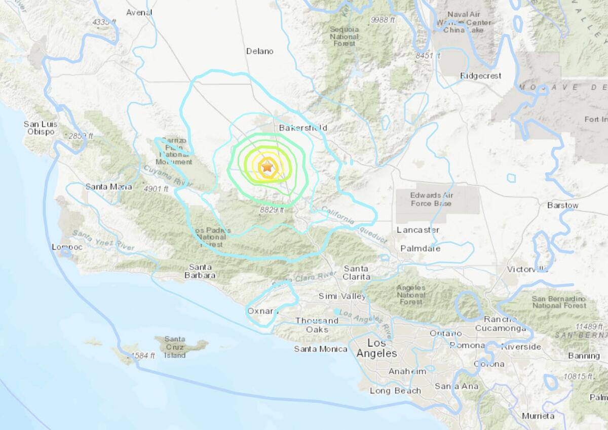 5.2-Magnitude Earthquake Shakes Southern California, Followed by Aftershocks