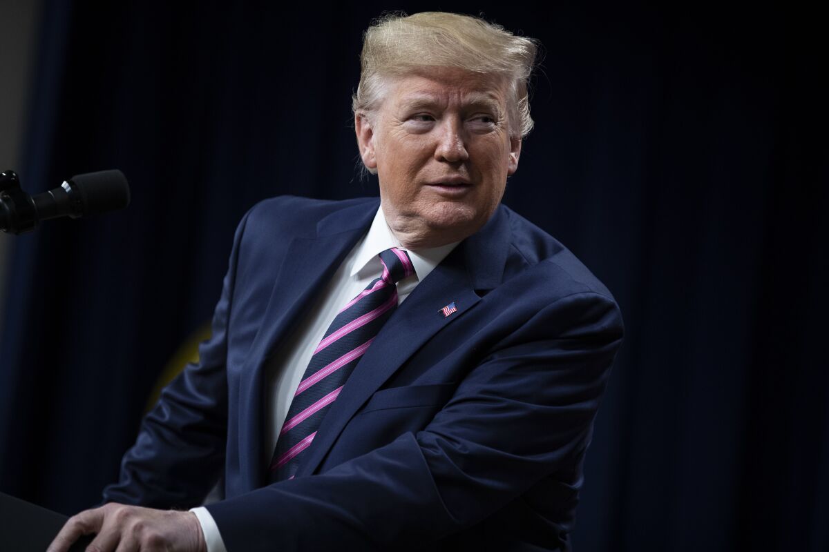 President Trump clashed with California on firefighting, forest management, homelessness and urban blight in 2019.