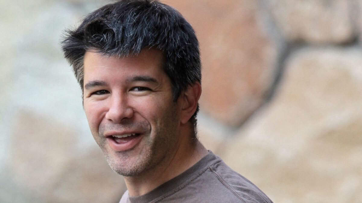 Former Uber CEO Travis Kalanick named to the ride-hailing company's board former Xerox CEO Ursula Burns and former Merrill Lynch and CIT Group CEO John Thain.