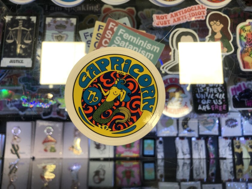 Capricorn zodiac sticker