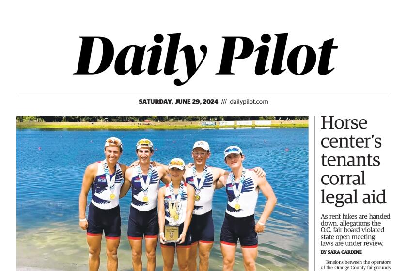 Front page of the Daily Pilot e-newspaper for Saturday, June 29, 2024.