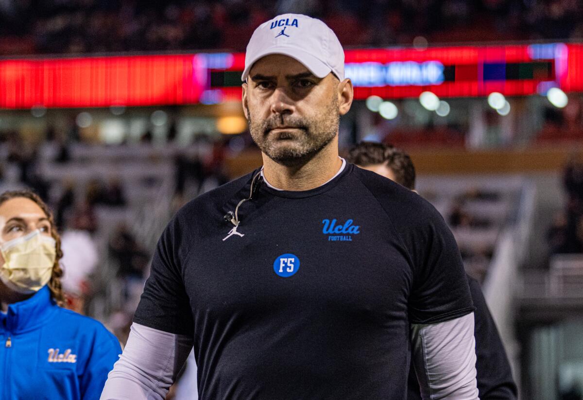 Bryce McDonald walks on the field before a game against Utah in 2021.