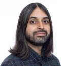 Jaweed Kaleem staff headshot at LA Times Photo Studio in El Segundo, CA on Thursday, July 24, 2025.