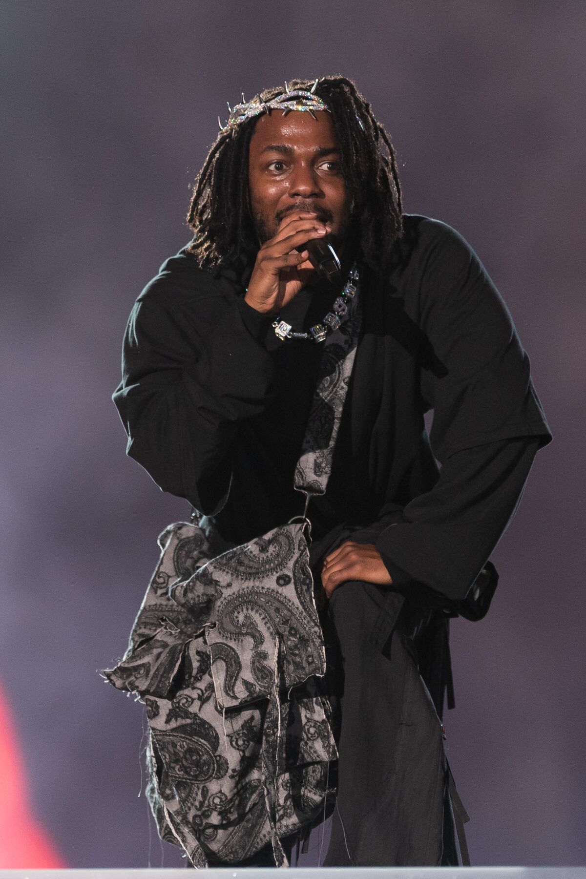 Rapper Kendrick Lamar performs onstage during day three of Rolling Loud Miami 2022. (Photo by Jason Koerner/Getty Images)