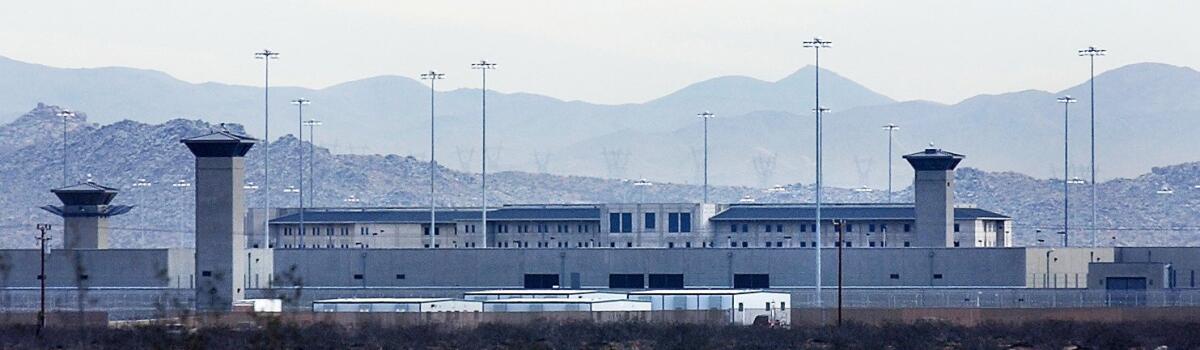 The federal correctional complex in Victorville.