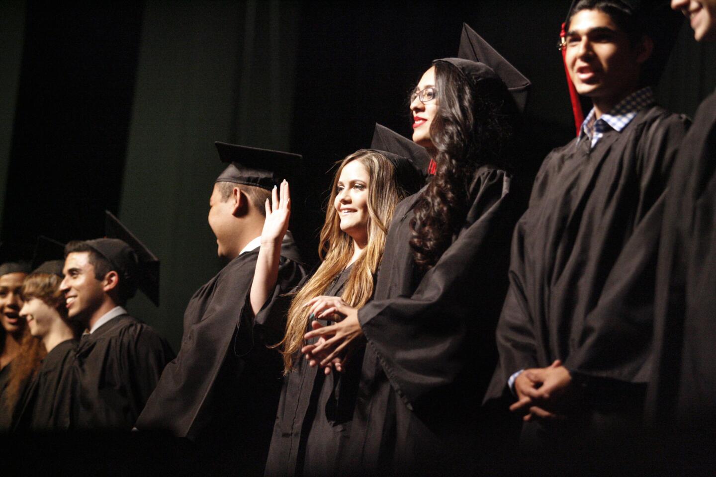 Monterey High School commencement graduation ceremony