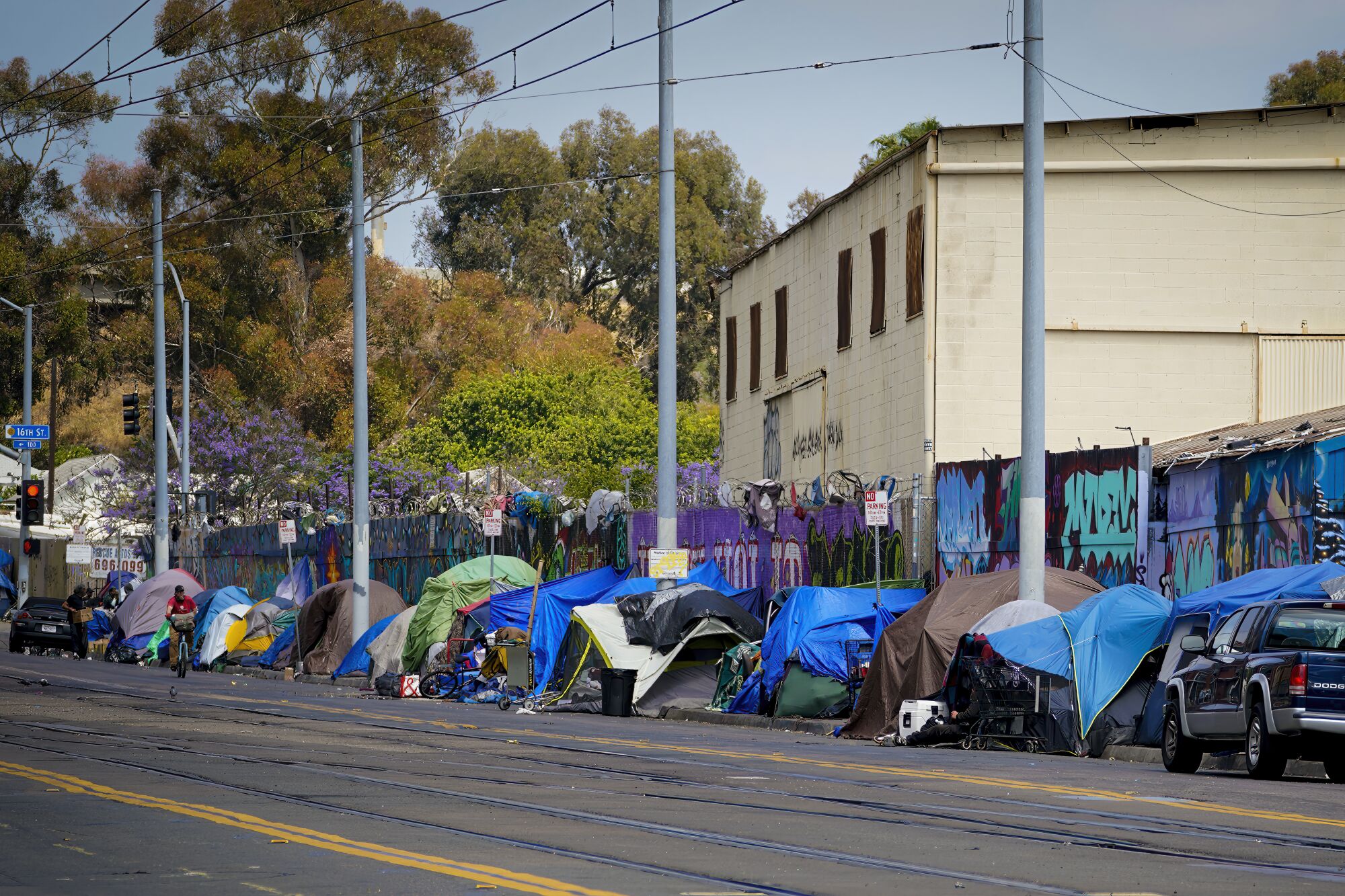 Je San Diego plný bezdomovců?