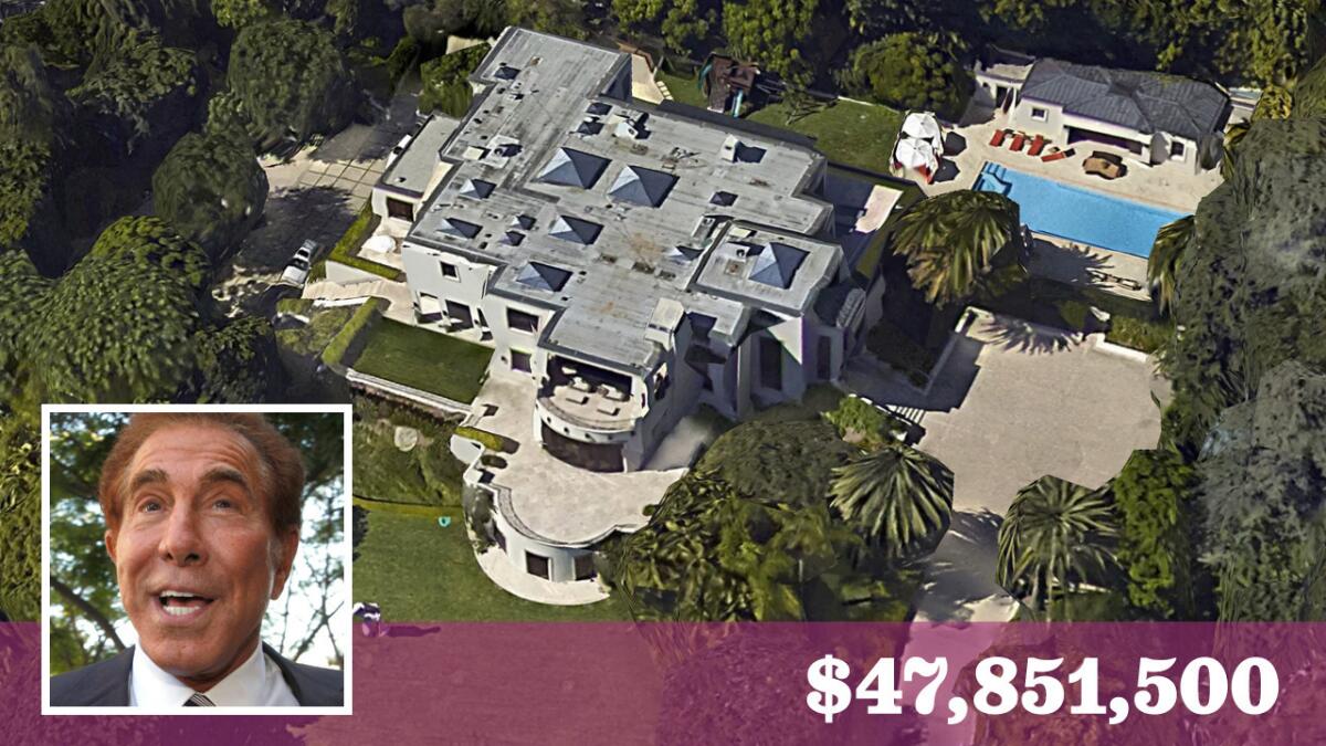 Guess co-founder Maurice Marciano sold his Beverly Hills estate in the 1200 block of Benedict Canyon Drive to hotel and casino magnate Steve Wynn in a deal that closed outside the Multiple Listing Service.