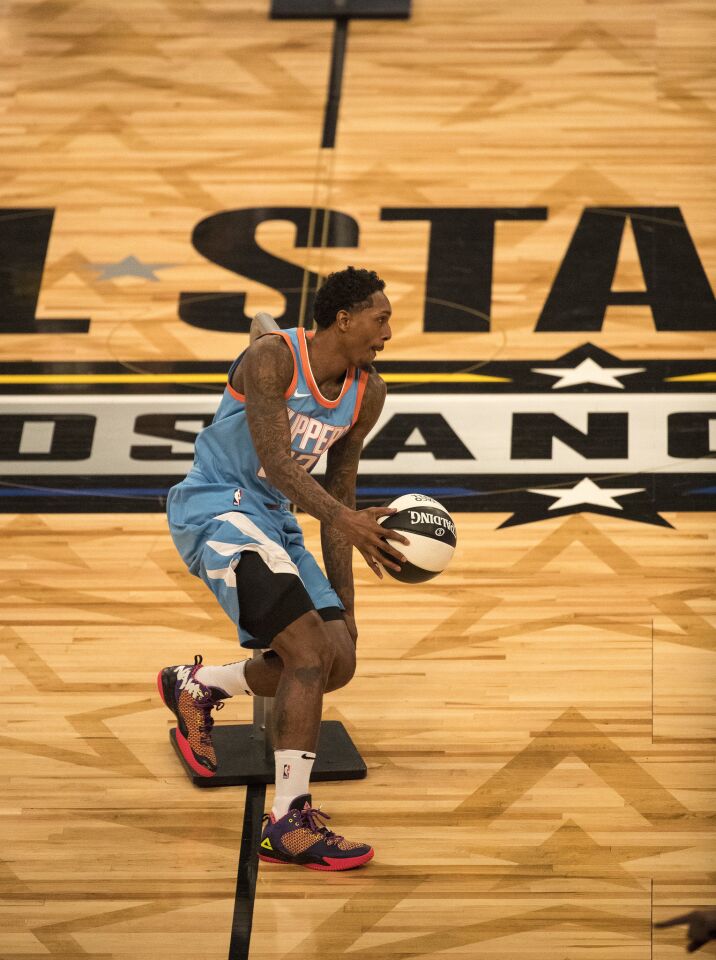 NBA All-Star game contests at Staples Center