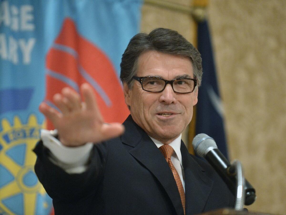 Texas Gov. Rick Perry: His state's kids won't be competing with your kids.