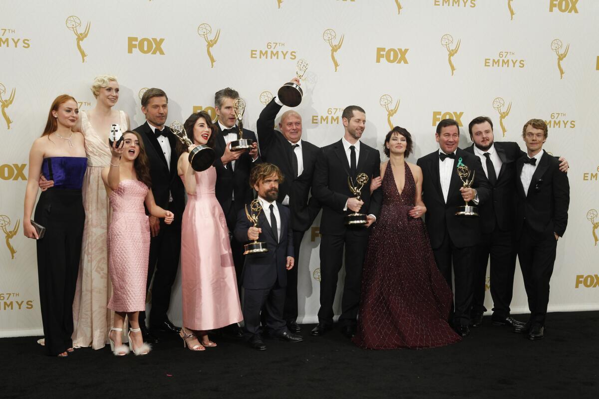 Game of Thrones' wins Emmy for best drama series