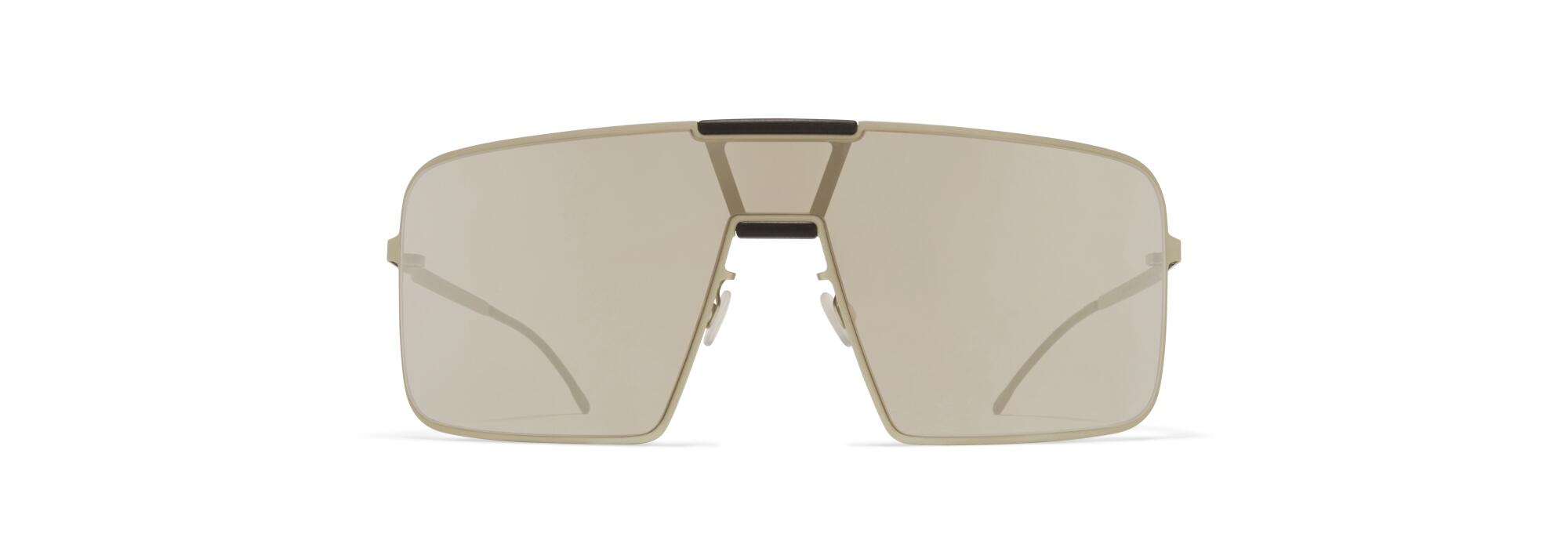 A curated guide to the most stylish and design-forward objects 9 Image Coveted May 2025: MYKITA x RIMOWA, visor sunglasses in electrum mirror, $660