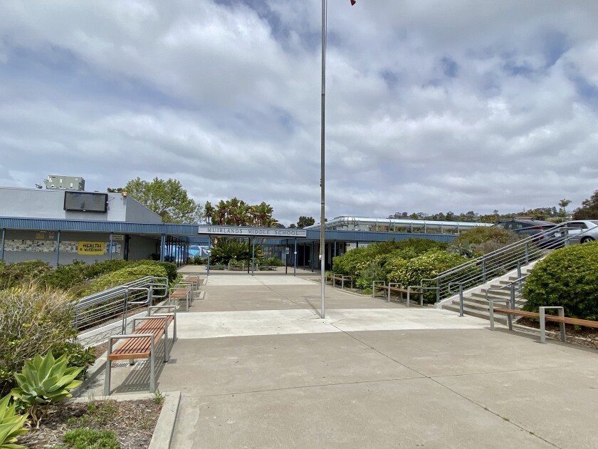 Muirlands Middle School is projecting a drop in enrollment next school year, as are some other La Jolla Cluster schools.