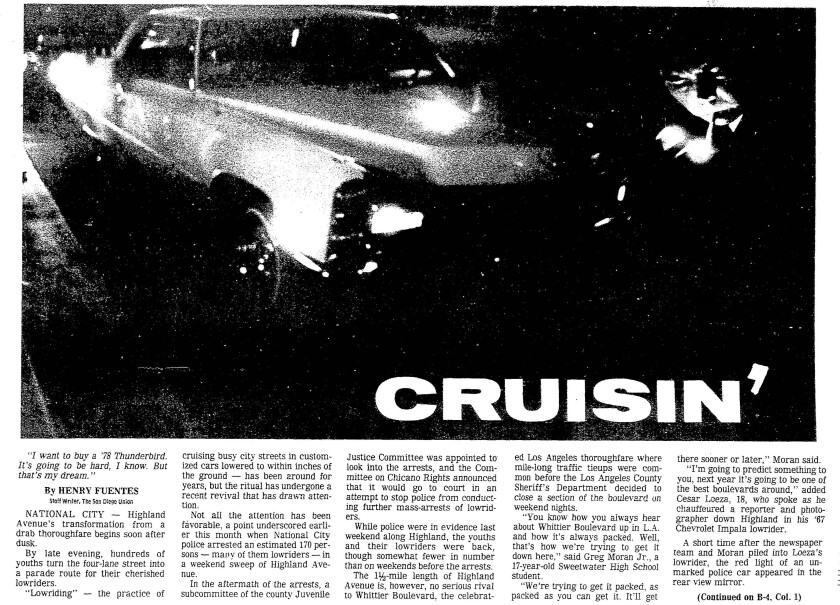 From The Archives Cruising Highland In 1979 The San Diego