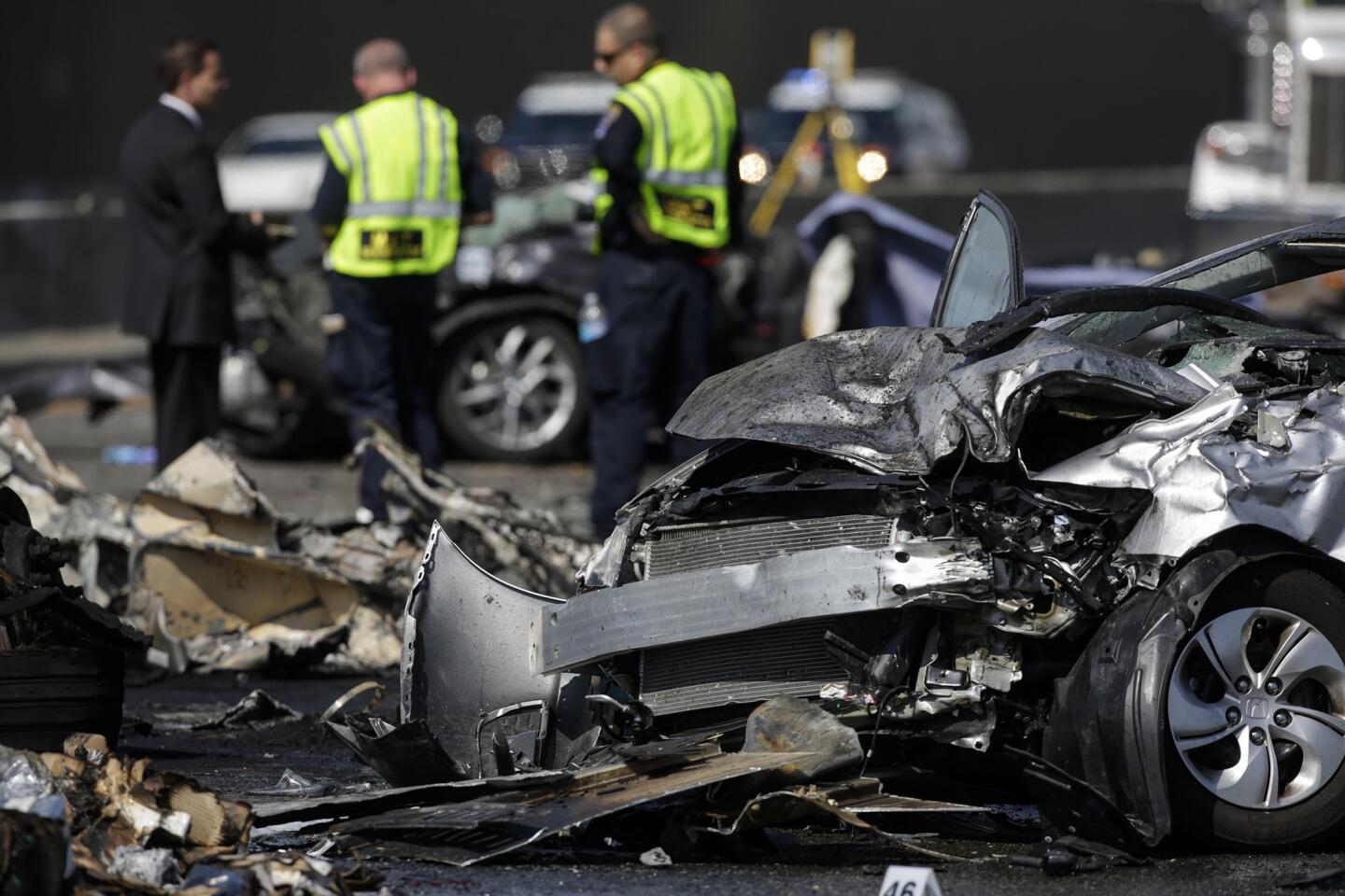 Freeway crash