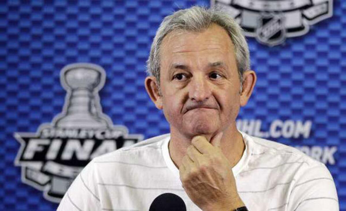 Darryl Sutter answers questions about Game 4 of the Stanley Cup Final.