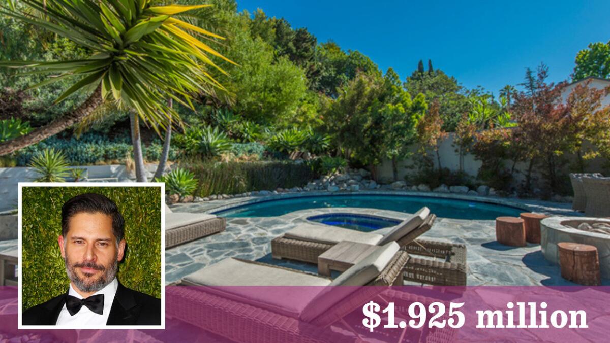 Joe Manganiello, who played a werewolf on “True Blood,” has sold his house in Hollywood Hills for $1.925 million.