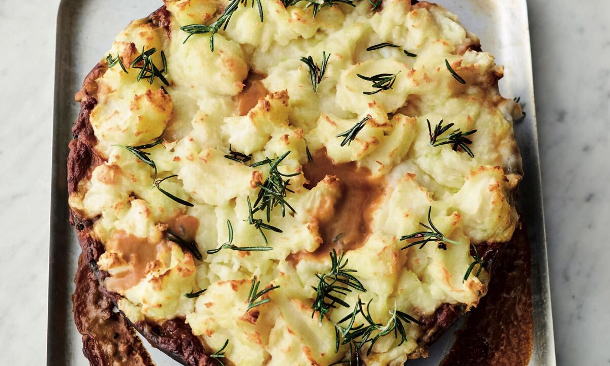 Jamie Oliver’s Allotment Cottage Pie, from “Ultimate Veg.”