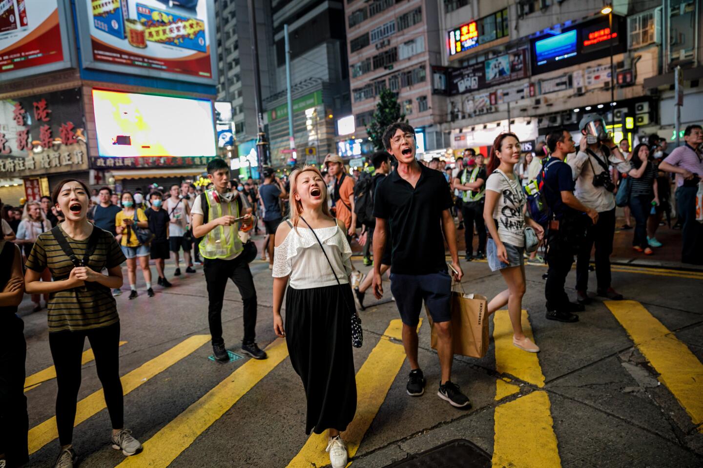 Protests continue in Hong Kong